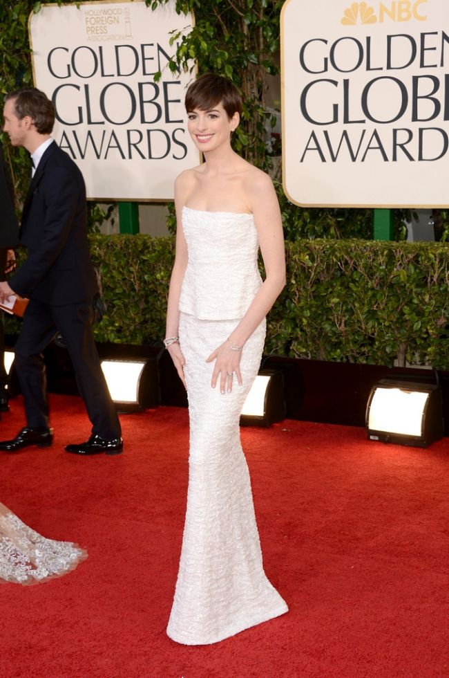 The best outfits of the red carpet of the Golden Globe 2013 Golden Globe Awards ceremony