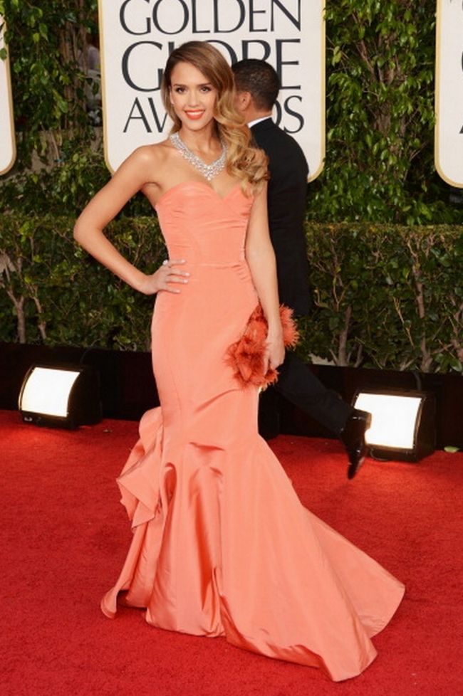 The best outfits of the red carpet of the Golden Globe 2013 Golden Globe Awards ceremony