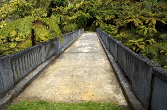 Міст в нікуди в Новій Зеландії
