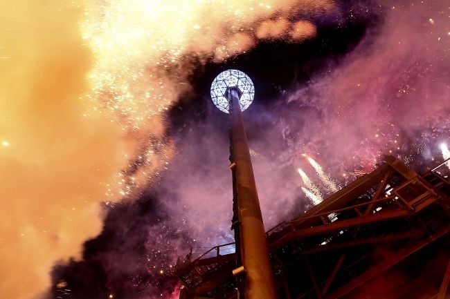 New Year's fireworks all over the planet 2013