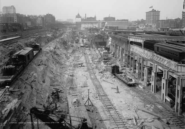 New York Central Station: an age-old story