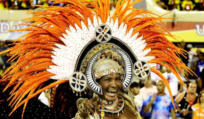 The carnival in Rio de Janeiro: the finish line