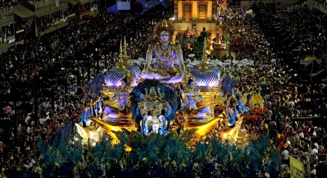 The carnival in Rio de Janeiro: the finish line