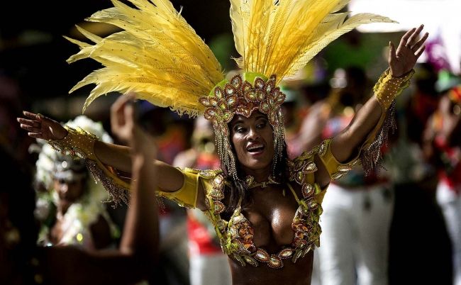 A carnival extravaganza was launched in Brazil