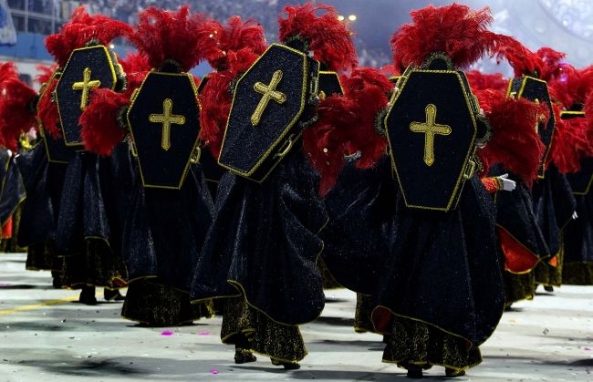 A carnival extravaganza started in Brazil