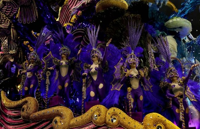 A carnival extravaganza started in Brazil