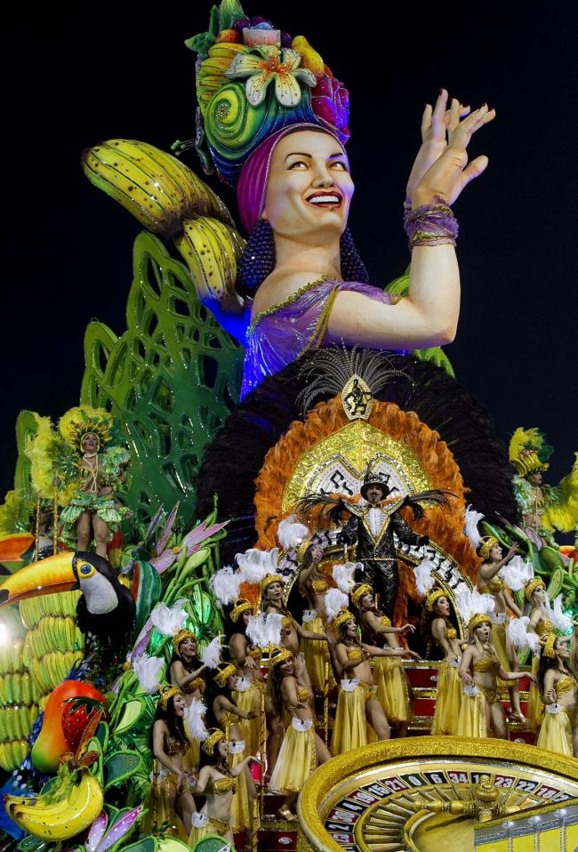 A carnival extravaganza started in Brazil