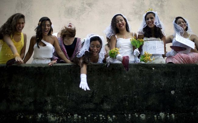 A carnival extravaganza was launched in Brazil