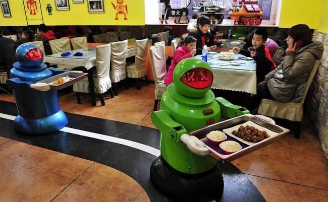 & la Robot Restaurant in Harbin