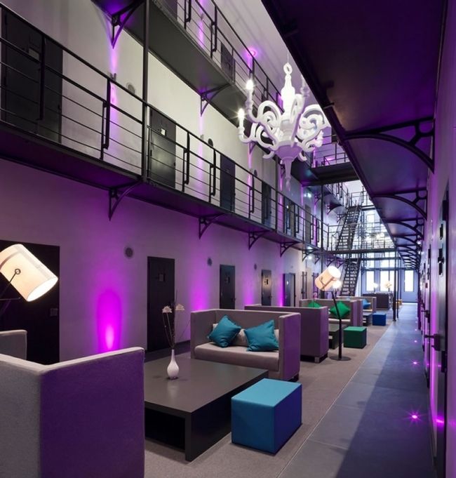 A luxury hotel from prison in the Netherlands