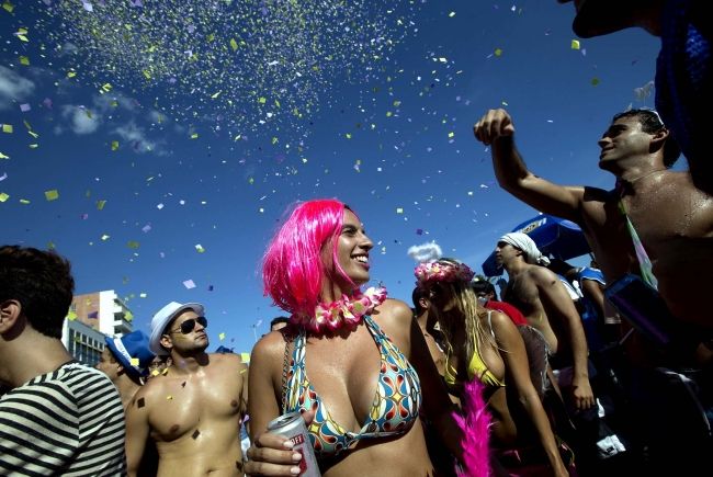 A carnival extravaganza was launched in Brazil