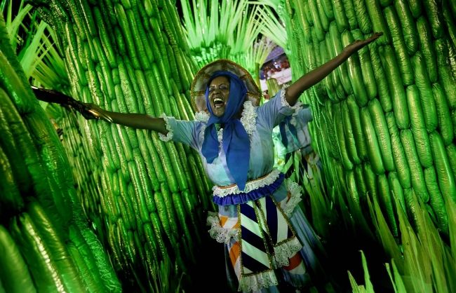 Carnival in Rio de Janeiro: the finish line