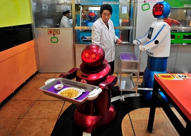 & la Robot Restaurant & in Harbin