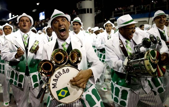 A carnival extravaganza was launched in Brazil