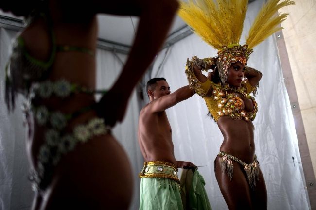 A carnival extravaganza was launched in Brazil