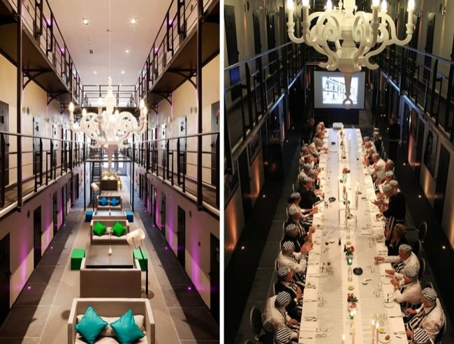 A luxury hotel from prison in the Netherlands