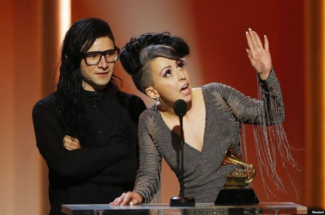 Award Ceremony of the Grammy 2013 Award: from and to