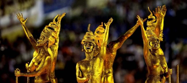 The carnival in Rio de Janeiro: the finish line