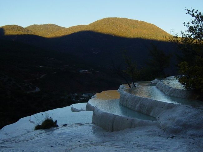 White water cascades in Shangri-La