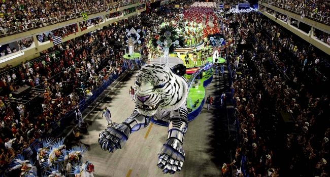 The carnival in Rio de Janeiro: the finish line