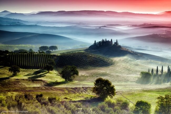 Country of dreams in landscape photographs of Adnan Bubalo