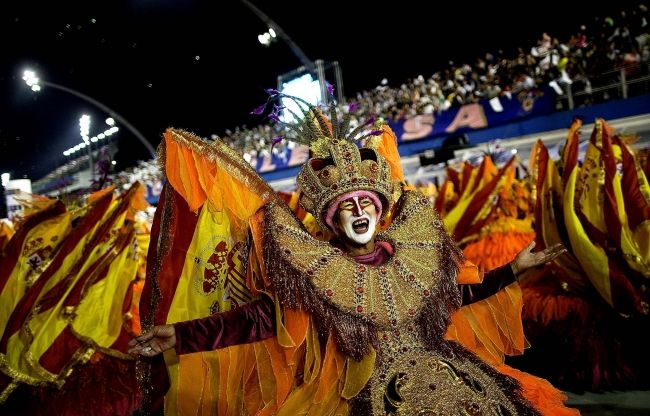 A carnival extravaganza started in Brazil