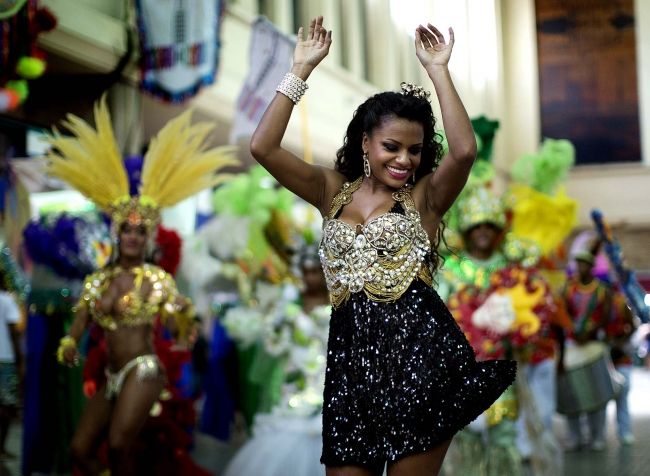 A carnival extravaganza started in Brazil