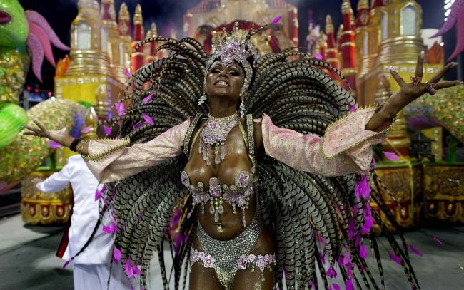 A carnival extravaganza started in Brazil