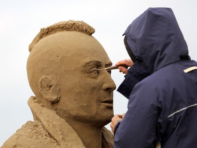 Фестиваль пісочної скульптури в Англії