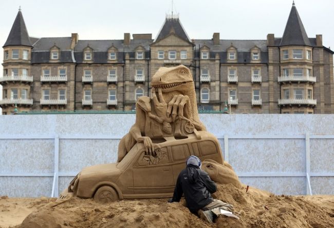 Festival of Sand Sculpture in England