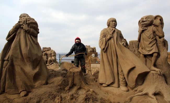 Festival of Sand Sculpture in England