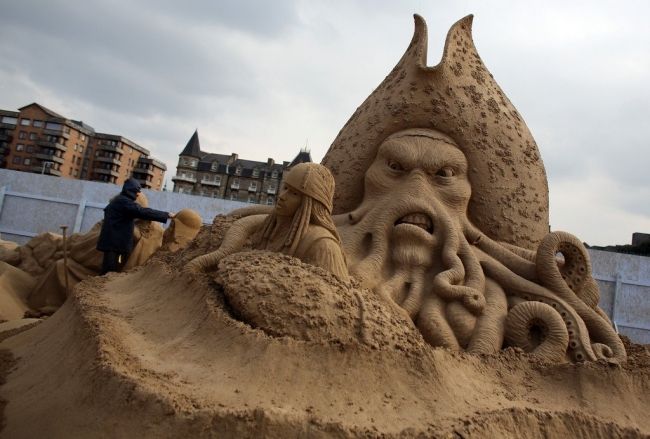 Festival of Sand Sculpture in England