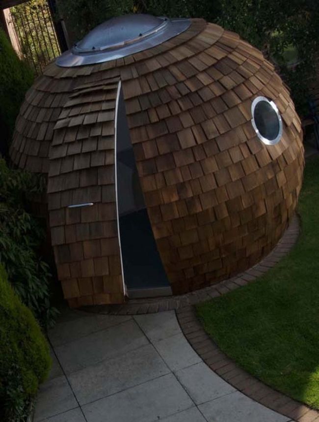 Futuristic Coconut House