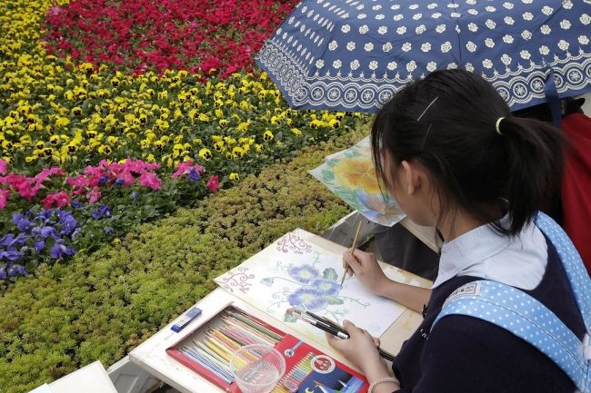 Фестиваль цветов в Гонконге «Hong Kong Flower Show 2013»