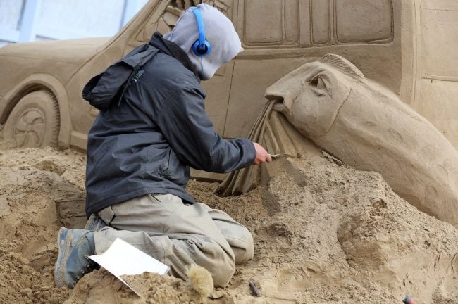 Festival of Sand Sculpture in England