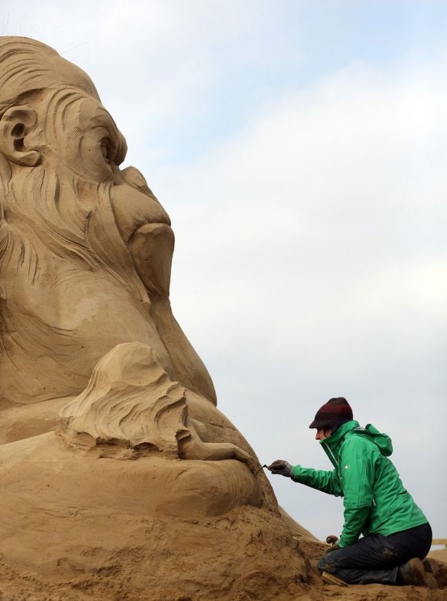 Festival of Sand Sculpture in England