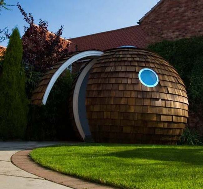Futuristic Coconut House