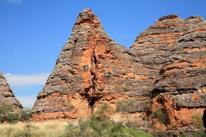 The unusual Bangl-Bangle ridge in Australia