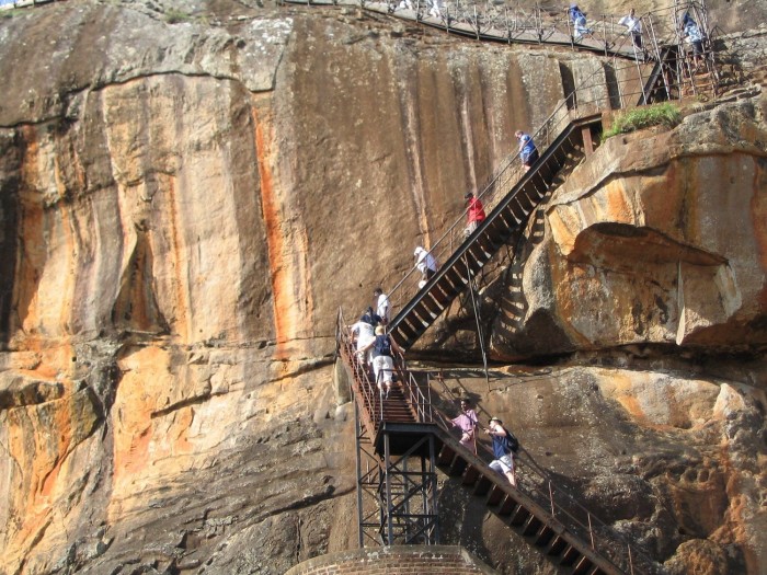 The unique plateau of Sigiriya