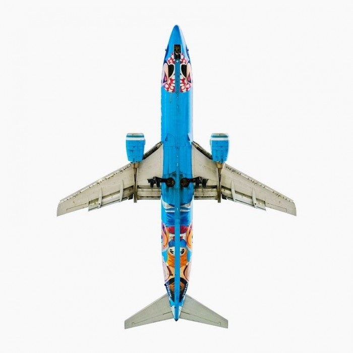 View of planes from above and from below