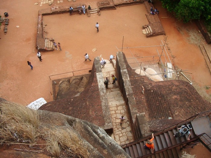 The unique plateau of Sigiriya