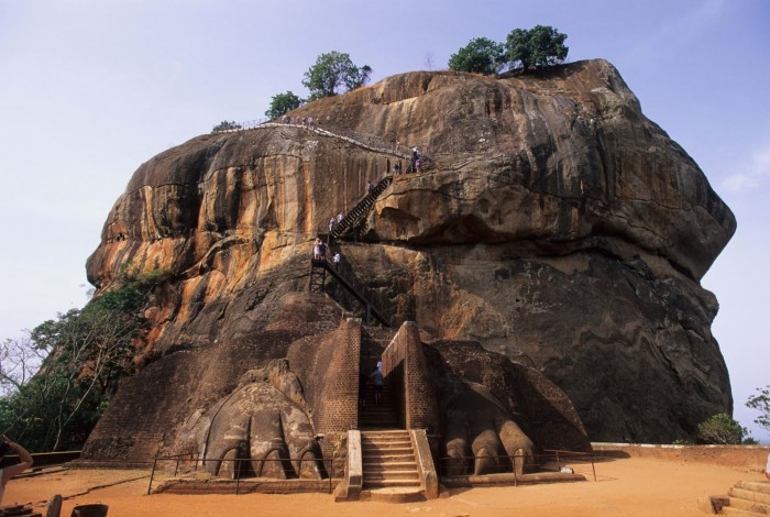 The unique plateau of Sigiriya