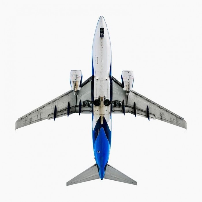 View of planes from above and from below