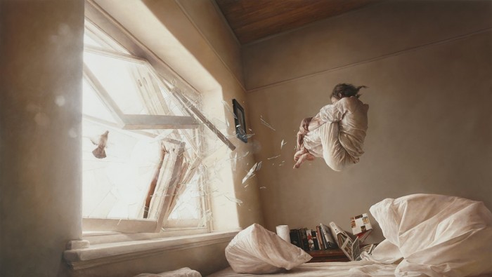 Hyperrealistic surrealism in the paintings of Jeremy Geddes (Geremy Geddes)