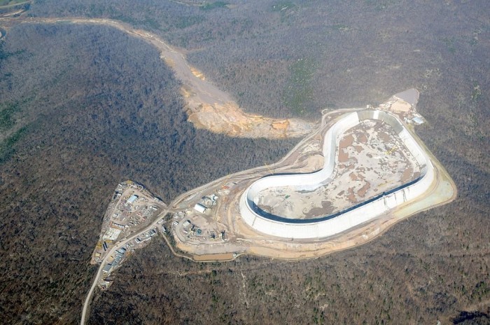 Unique hydro power plant far from water