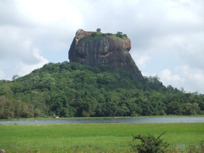 The unique plateau of Sigiriya