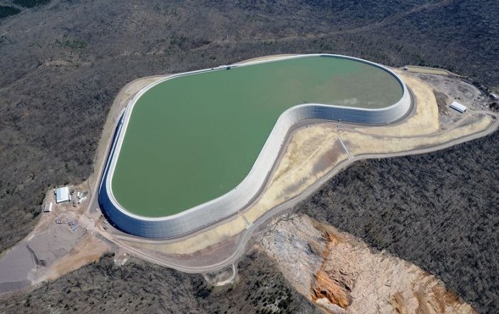 Unique hydro power plant far from water