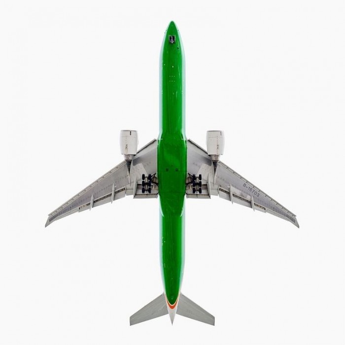 View of planes from above and from below