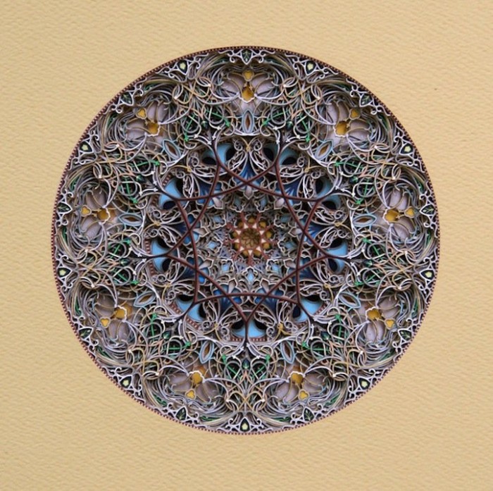 Eric Standley paper stained glass