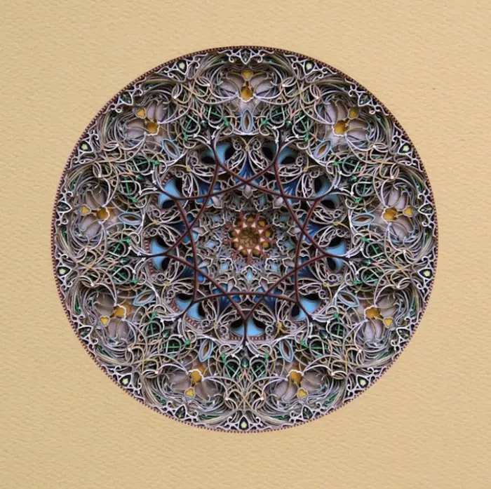Бумажные витражи Эрика Стэндли (Eric Standley)